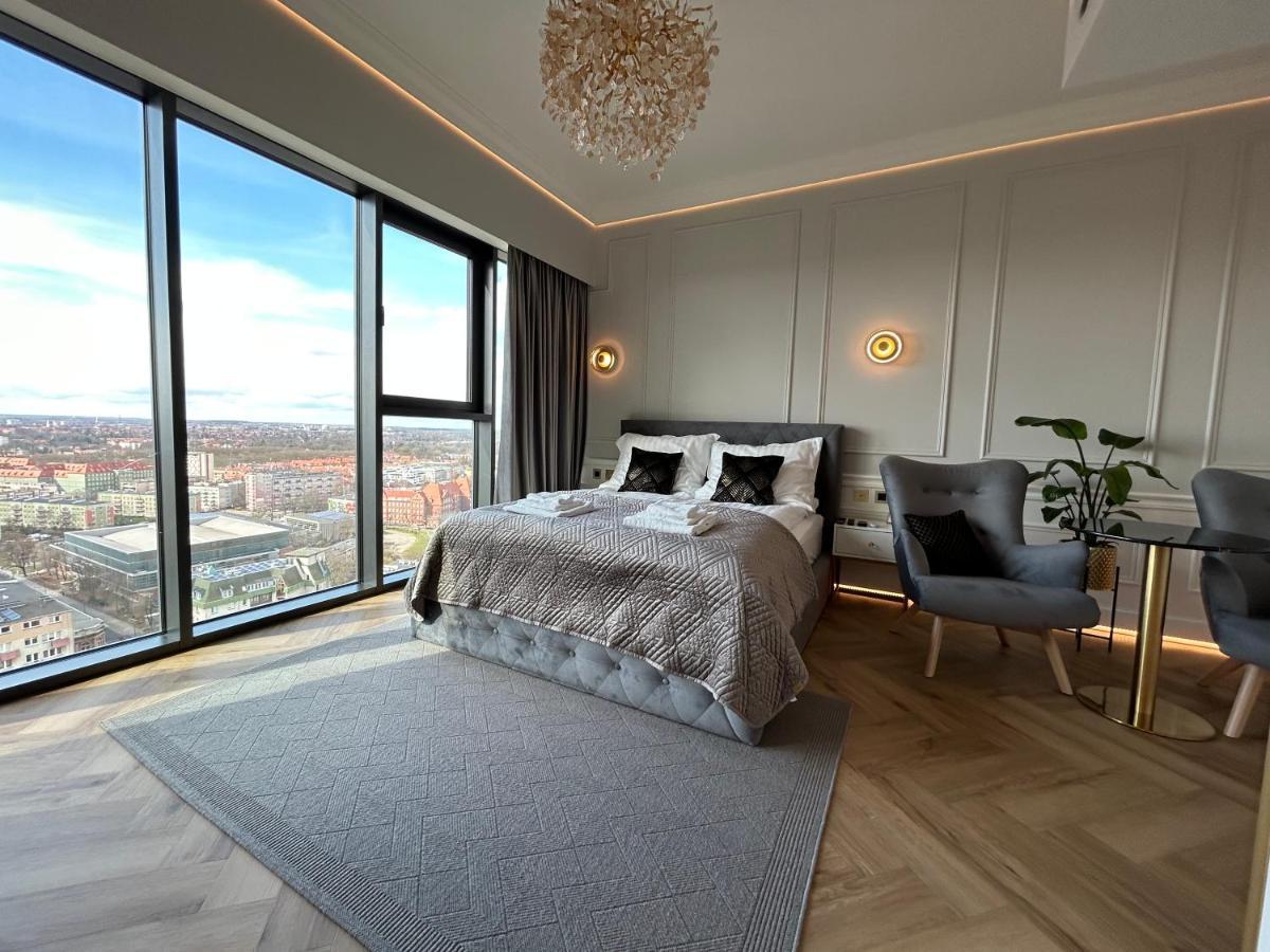Hanza Tower Home4U Stettin Exterior foto